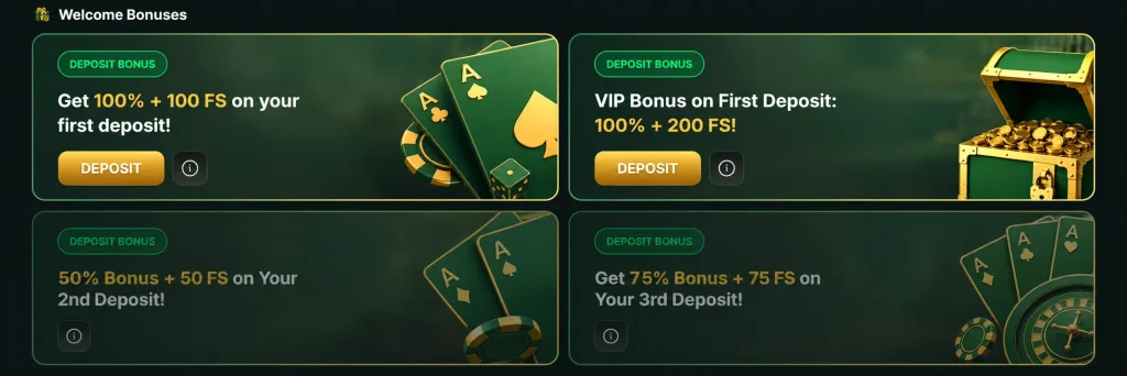 GoldenRoo Casino Welcome Offer